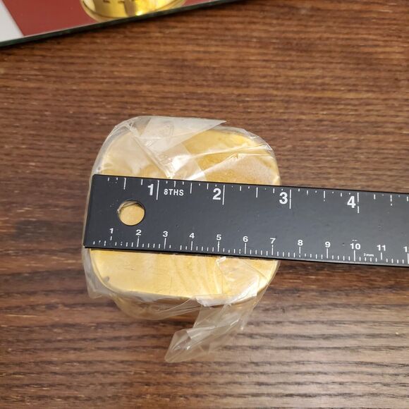 Vintage 3 Brass Footed Pierced Hinged Trinket /Altar Box NIB Made In India Set - Picture 10 of 16